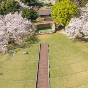 屋外ステージ